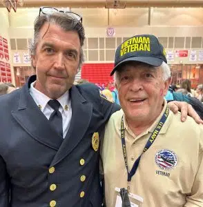 Retired Columbus Fire Chief Larry McCord honored