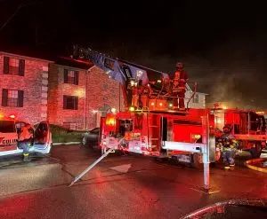 Eastlake Woods apartment fire damages 9 units