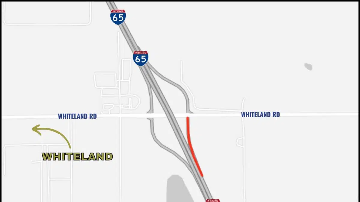 I65 northbound off ramp to close at Whiteland Wednesday KORN Country