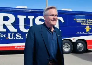 Judge to consider U.S. Senate candidate John Rust's plea to suspend Indiana election law