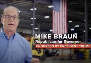 Braun launches first TV ad in gubernatorial bid