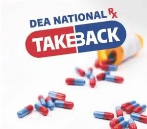 Prescription Drug Take Back is coming up
