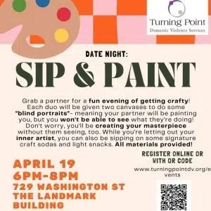 Turning Point holds ‘Sip and Paint Date Night’