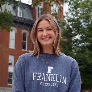 Franklin College student honored