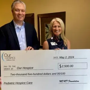 Our Hospice receives $2500 gift