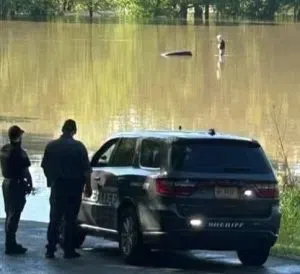 Police rescue man in Ripley County flood waters