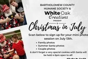 ‘Christmas in July’ on Saturday supports Bartholomew County Humane Society