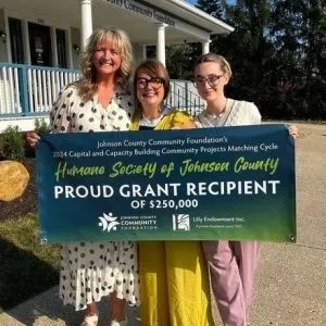 Humane Society of Johnson County receives $250K JCCF grant