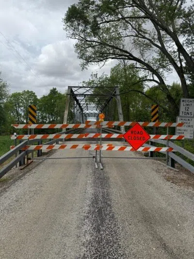 Bartholomew County bridge out indefinitely after failed inspection