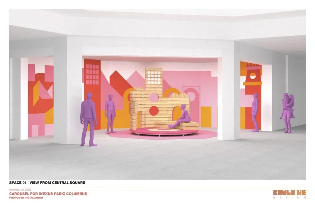 ‘A Carousel for Columbus’ is redesigned for NexusPark