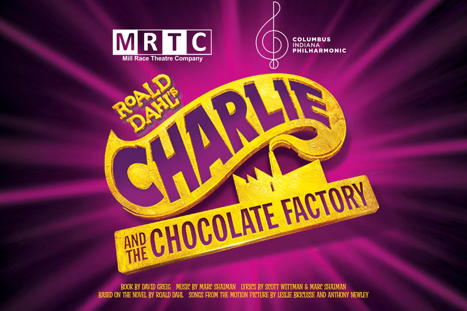 Tickets on sale for Mill Race Theatre's 'Charlie and The Chocolate Factory'