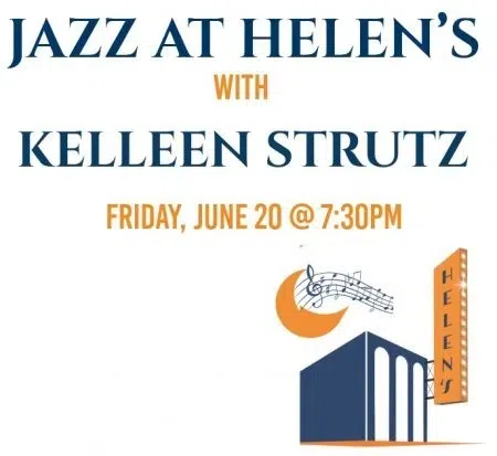 ‘Summer Jazz at Helen’s’ series kicks off this Friday