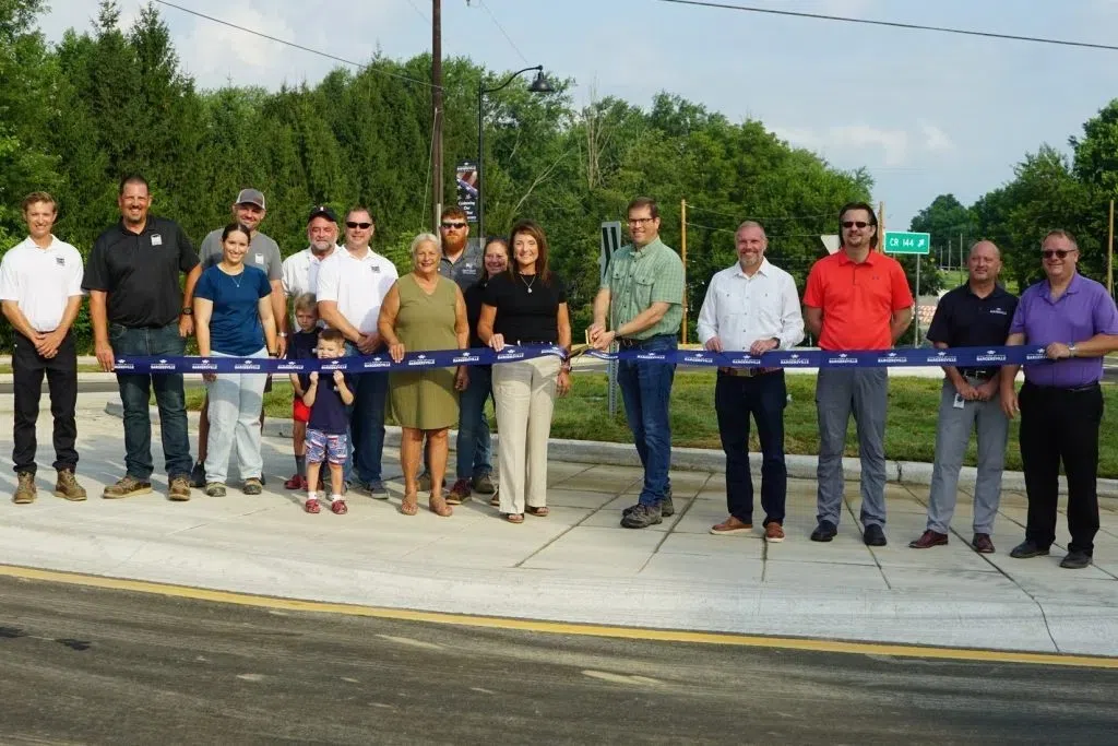 Bargersville roundabout opens at C.R. 144 and Morgantown Road
