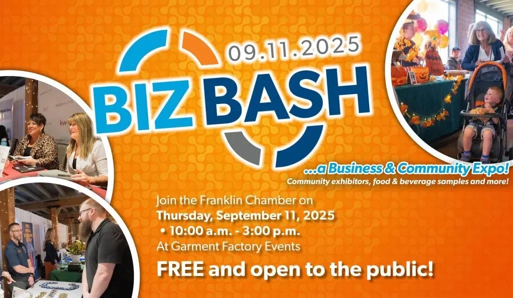 Booth space registration continues for Franklin Chamber's 'BizBash'