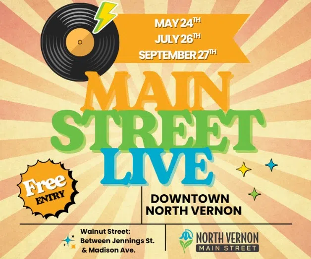 'Main Street Live' returns to North Vernon on Saturday