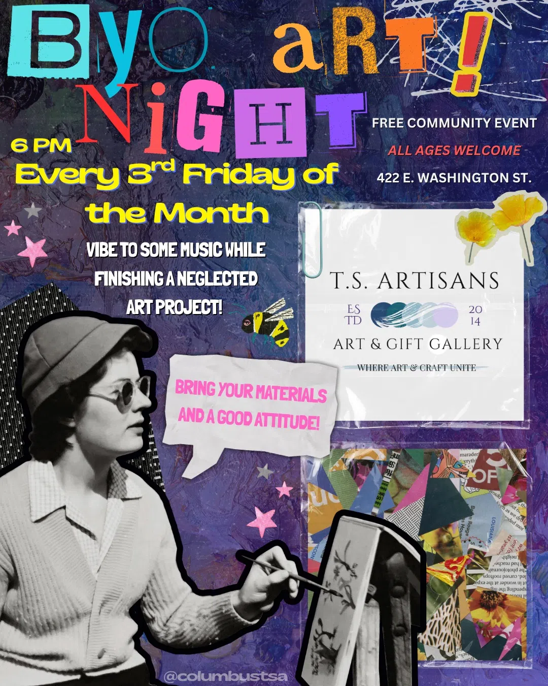 BYO Art Night is Friday