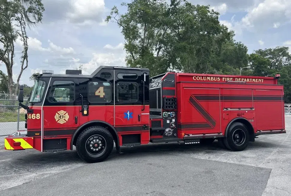 CFD unveils new fire engine