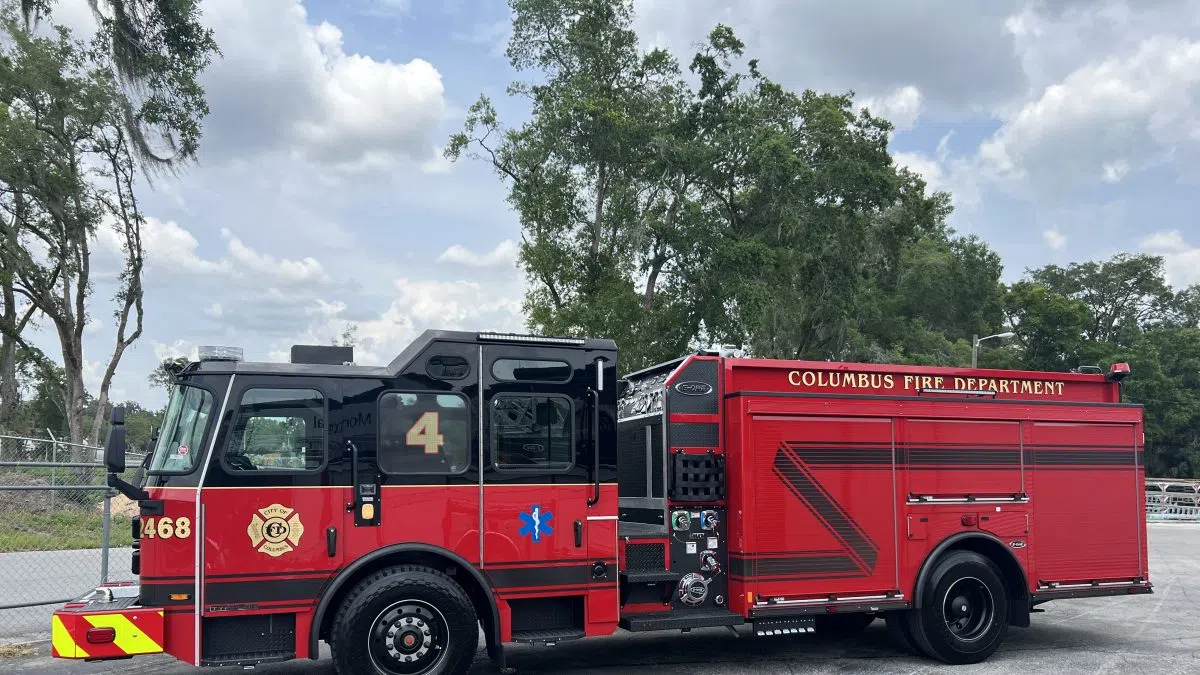 CFD unveils new fire engine | QMIX 107.3
