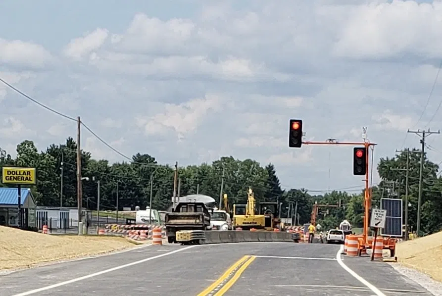 One lane open on State Road 7 in Jennings County