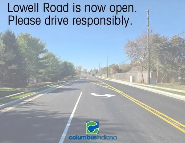 Lowell Road is again open after reconstruction project is finished