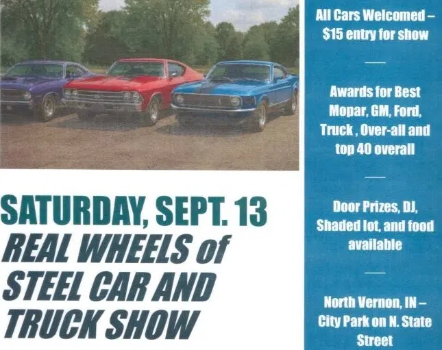North Vernon Parks and Rec holds car, truck Show
