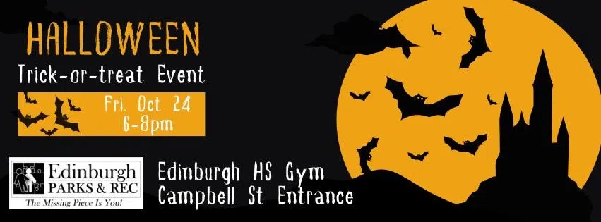 Edinburgh Parks and Rec Halloween Fest Trick-or-Treat is Friday evening