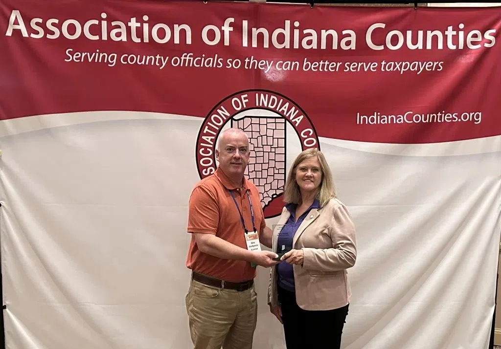 Bartholomew County Assessor Ginny Whipple honored with statewide award