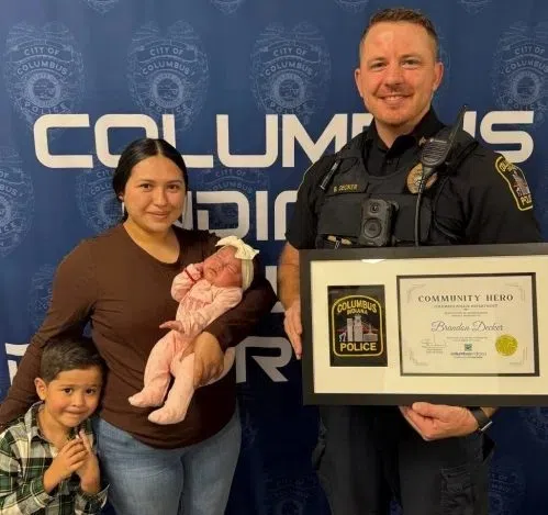 CPD officer recognized for saving choking baby