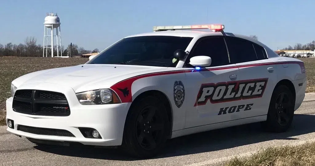 Hope Police Department has Thanksgiving food boxes