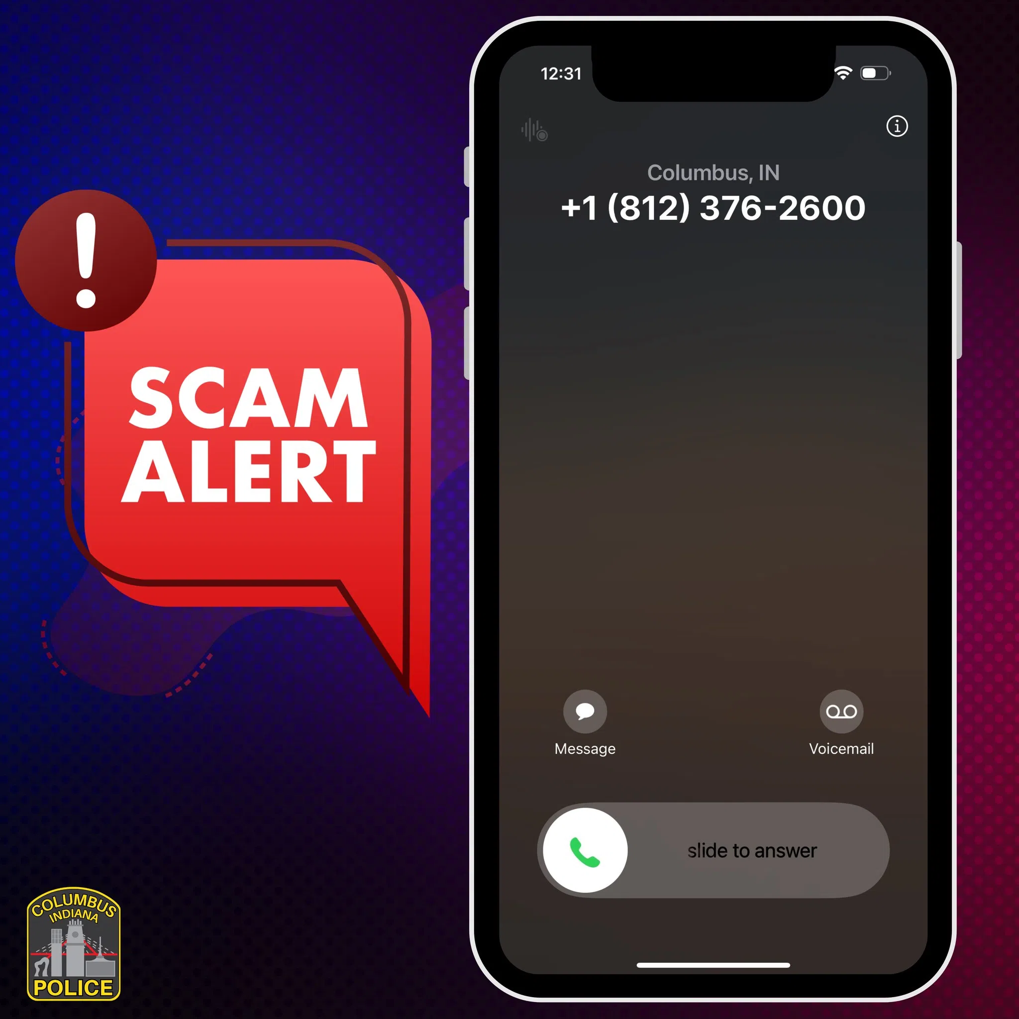 Scammers impersonate Columbus Police to extort money