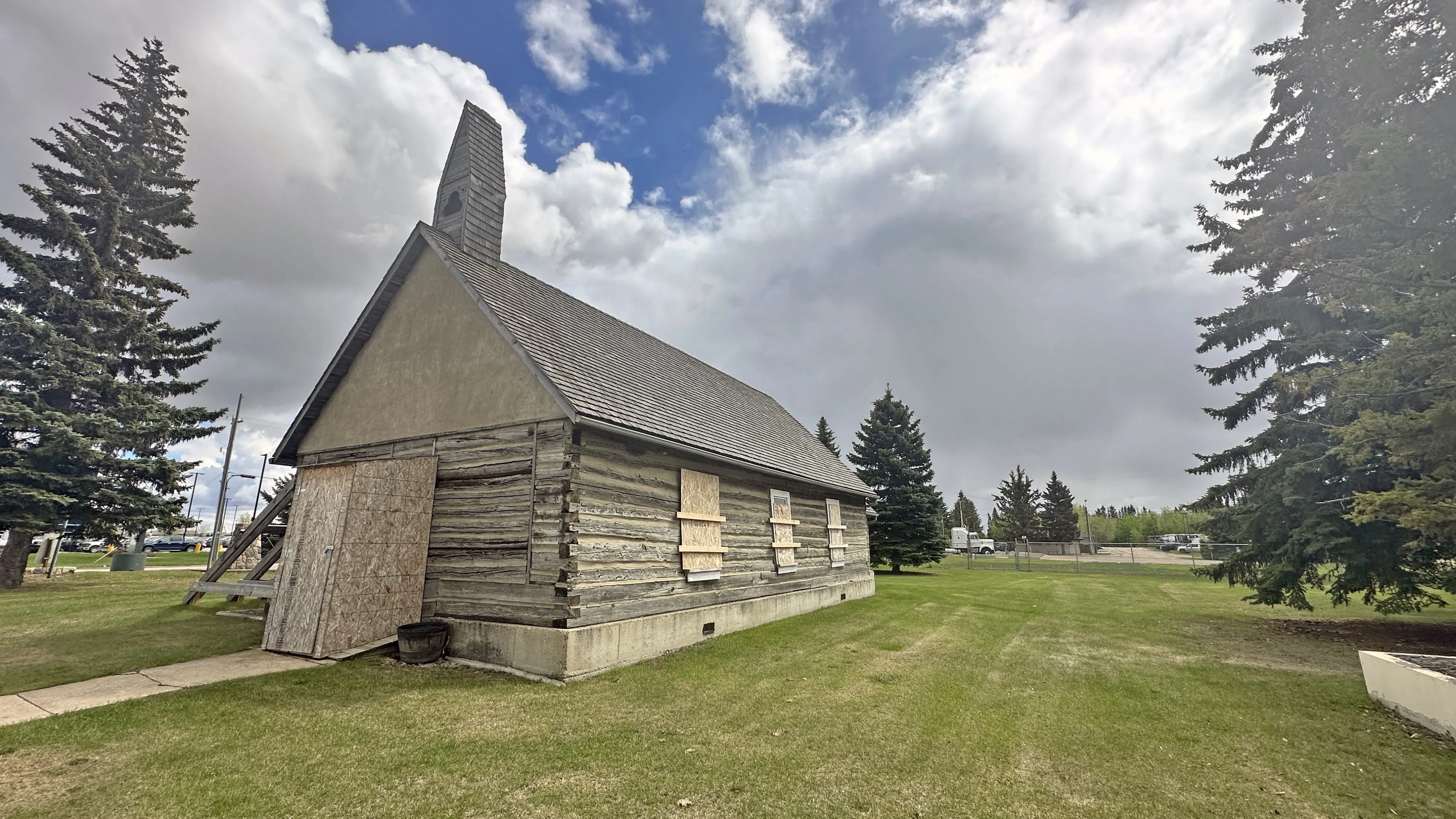 Restoration of historic Old Minster Log Church set to begin early summer