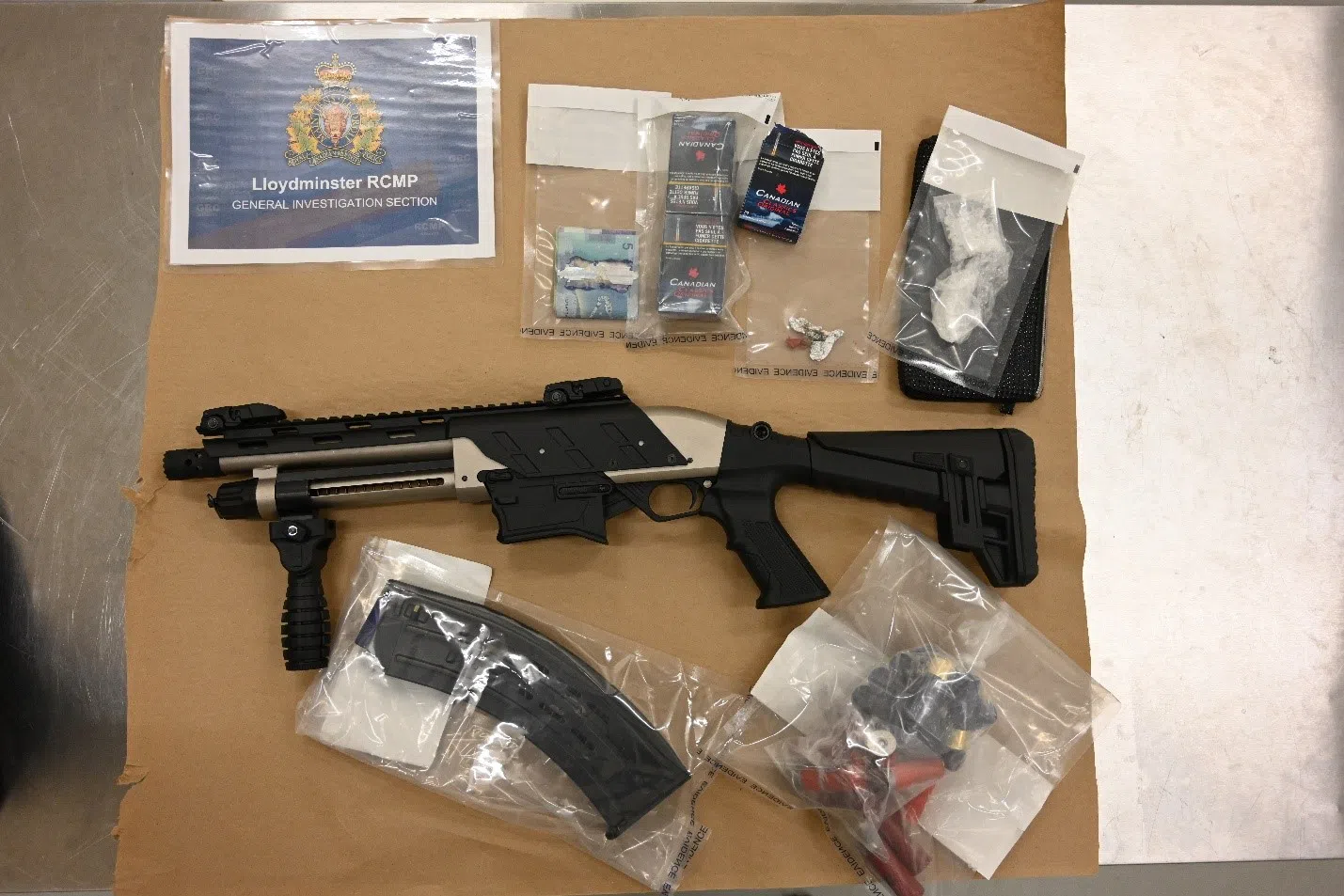 Lloydminster RCMP execute search warrant in relation to firearms trafficking investigation