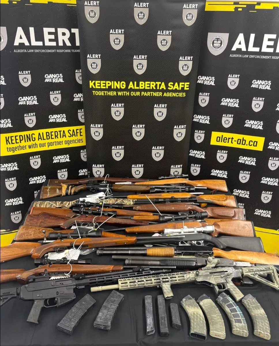 ALERT Lloydminster: Firearms trafficking charges laid against Lloydminster teen