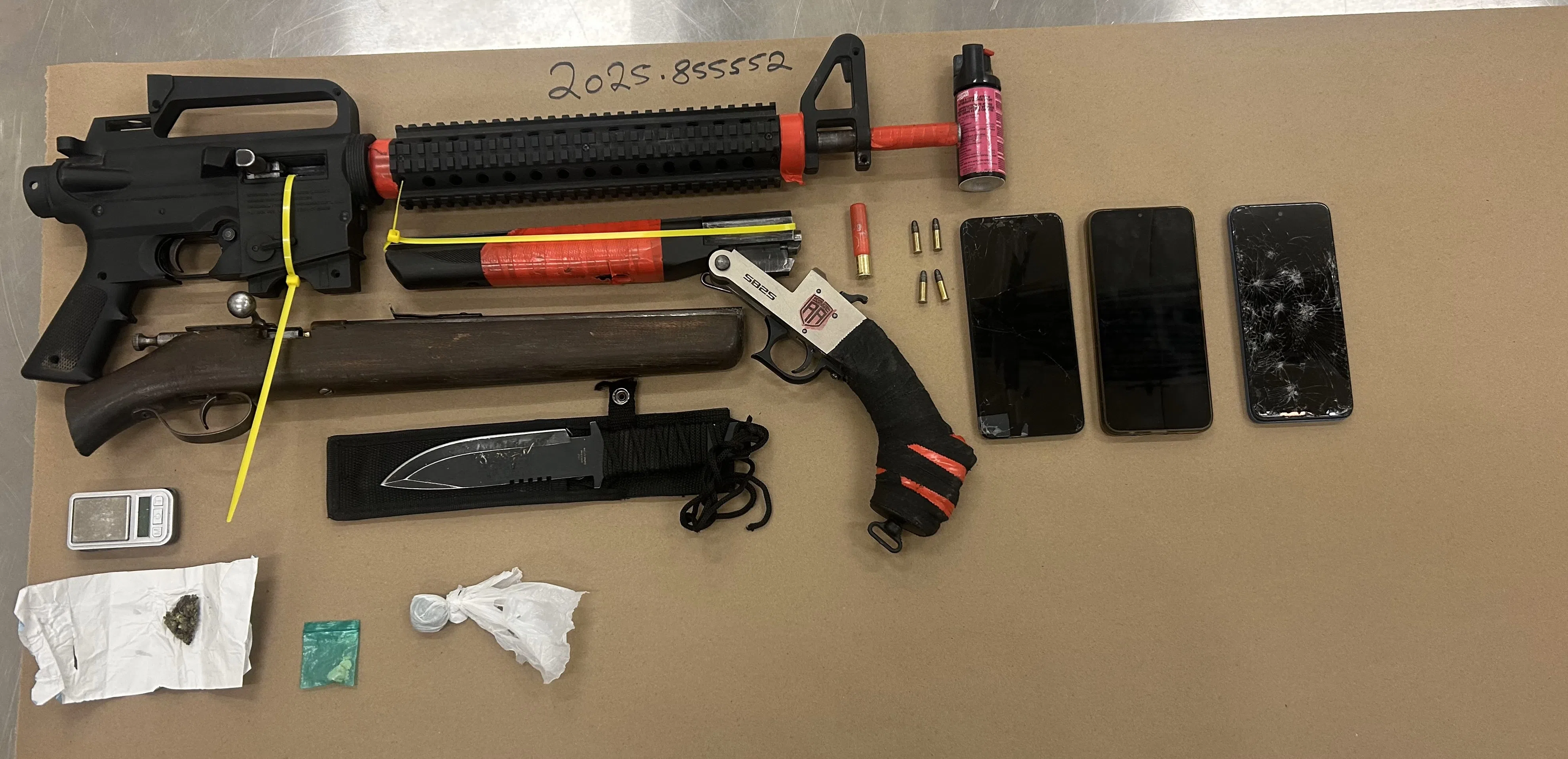 Lloydminster RCMP arrests four for firearm offences following report of suspicious persons
