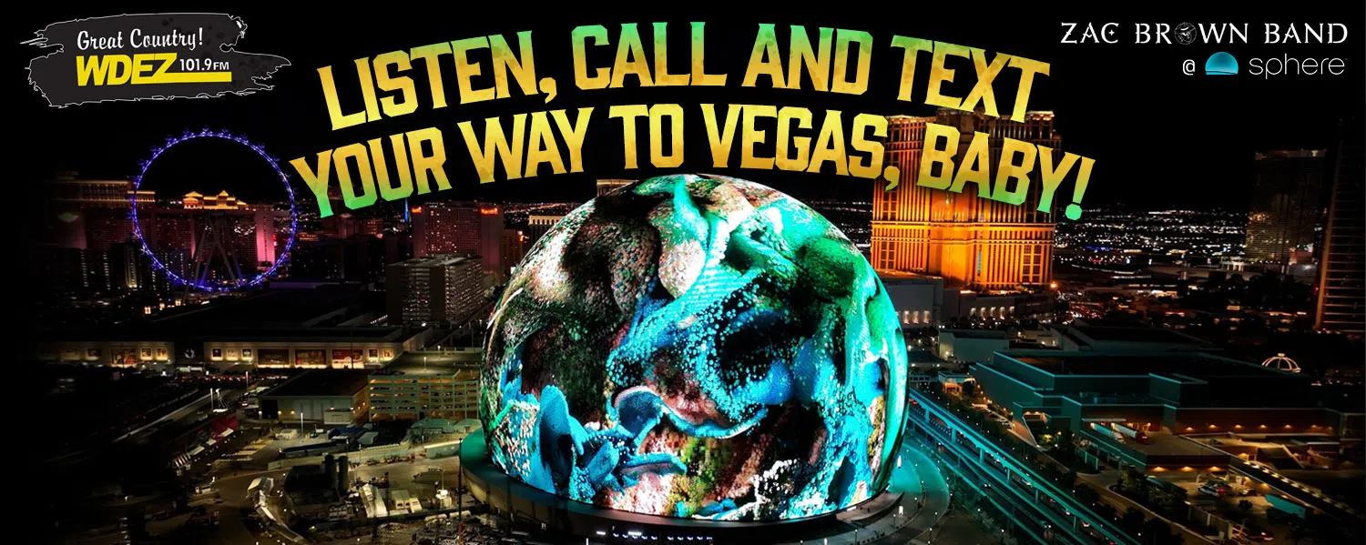 Listen, Call And Text Your Way To Vegas, Baby!