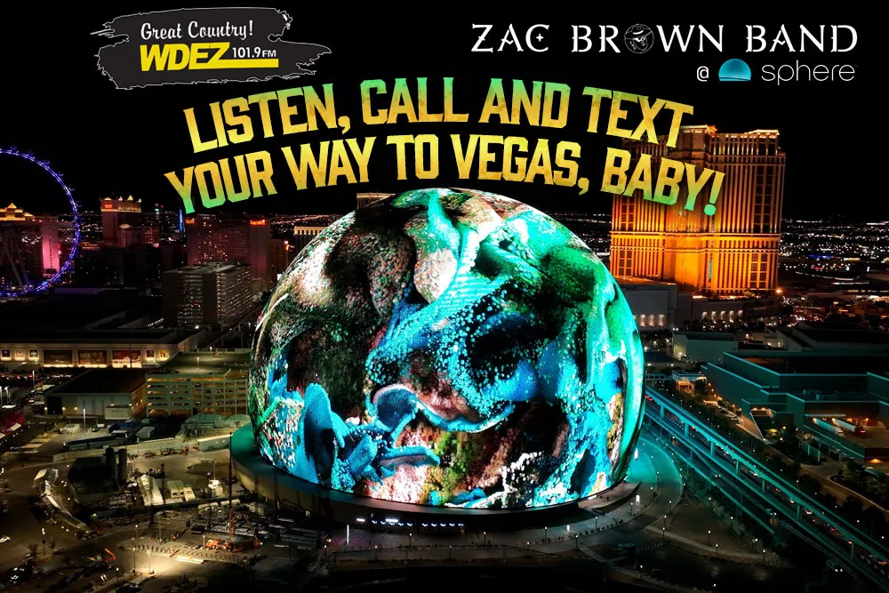 Listen, Call And Text Your Way To Vegas, Baby!