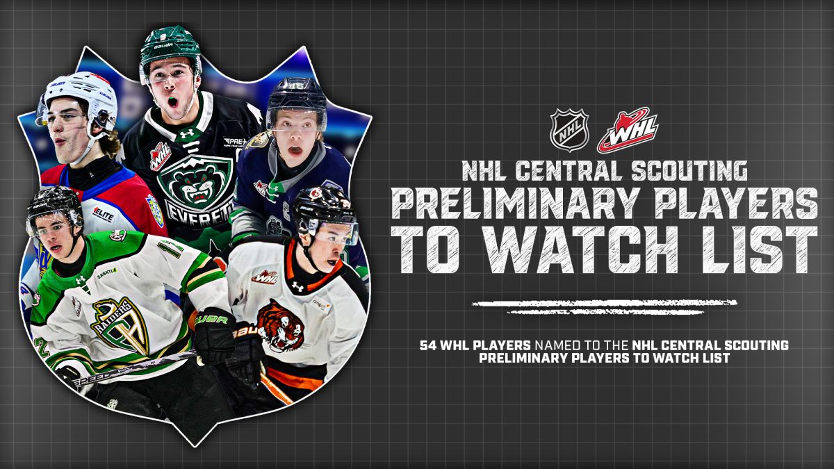 Locals among WHLers on NHL Central Scouting's preliminary Players to Watch list