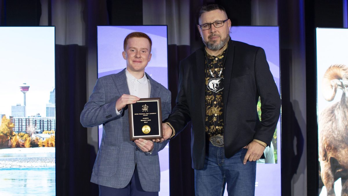 Red Deer's Bennett Love earns prestigious Tom Longboat Award