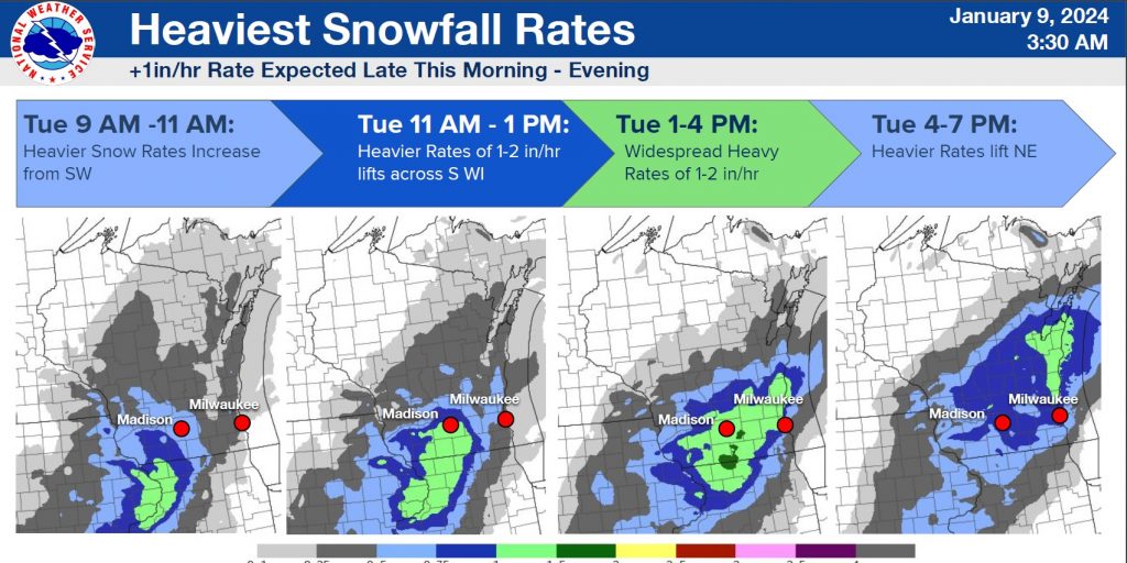 Storm Starts Wet, Snow Potential Down, Storm Still Dangerous with 6-9″ Expected - Vimarsana News