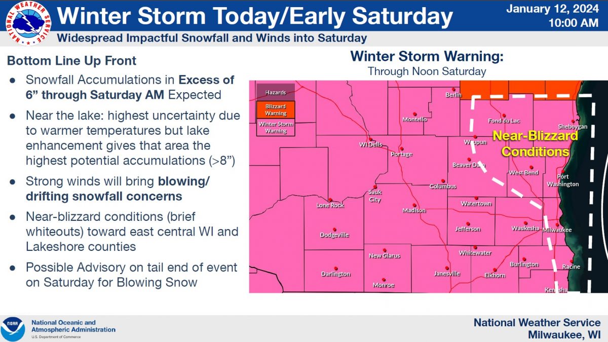 Storm Trending Towards Upper End of Forecast Totals So Far - Vimarsana News