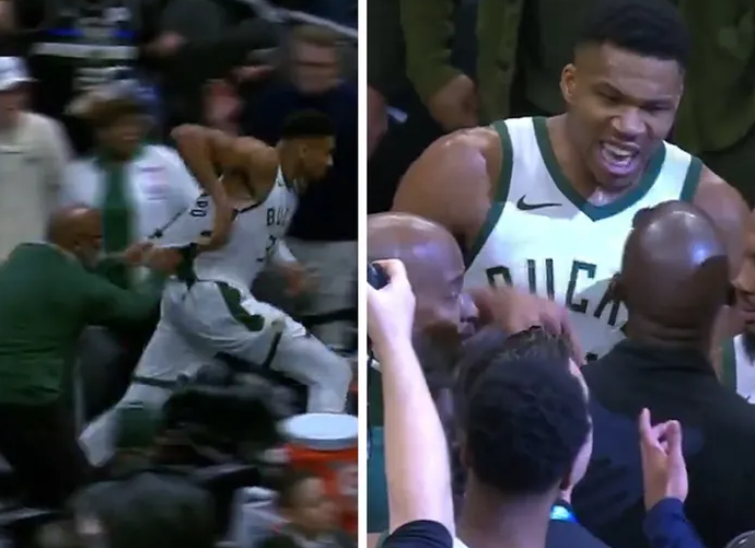Giannis drops a Bucks record 64 points on the Pacers, game ball DRAMA at the end of the night. - Vimarsana News