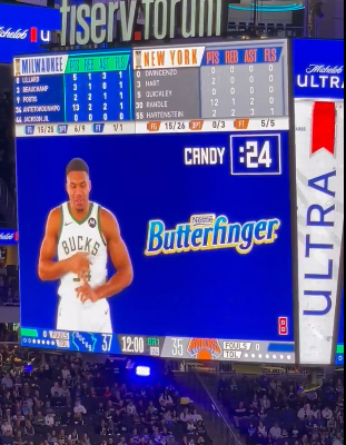 Giannis put on a candy-naming masterclass last night. - Vimarsana News