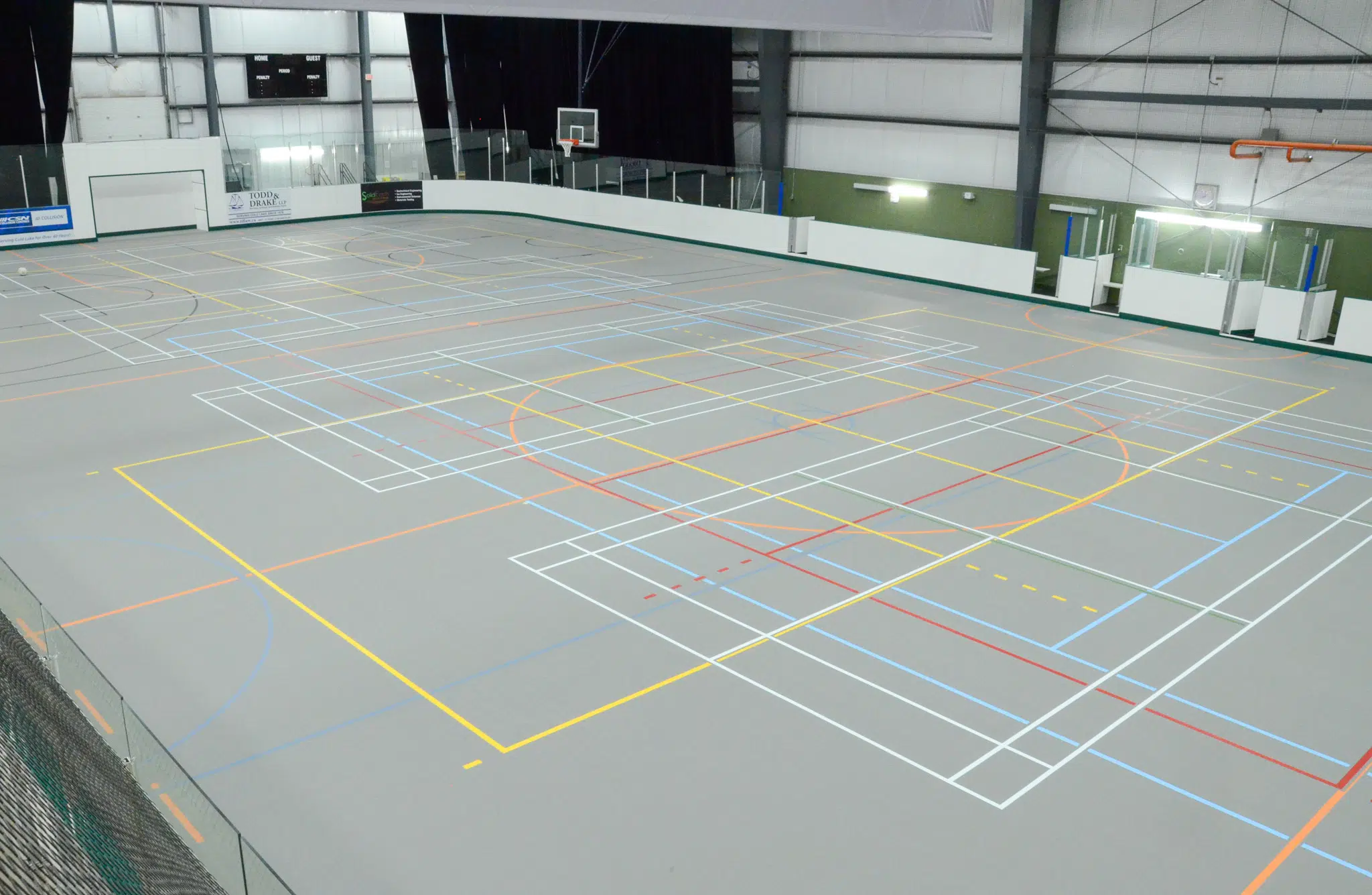 City of Cold Lake: Field house expands programming options with floor resurfacing