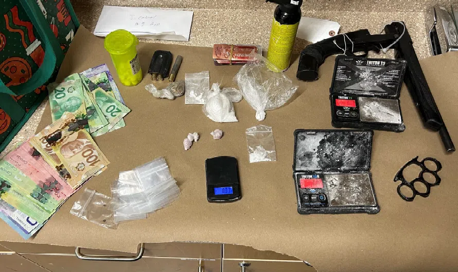 St. Paul RCMP traffic stop results in seizure of drugs and illegal firearm
