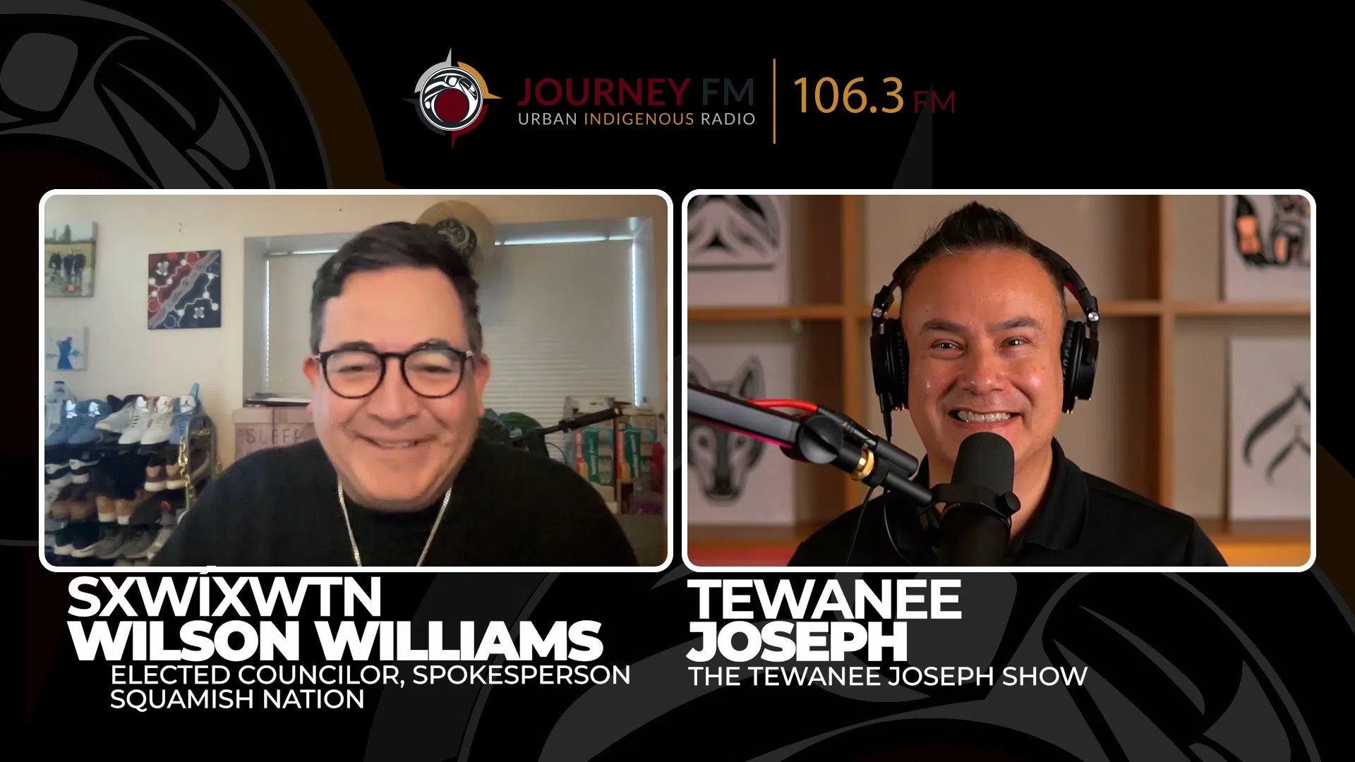Tewanee Joseph Show - Wilson Williams Squamish Nation - EP003