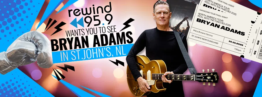 See Bryan Adams in St. John’s