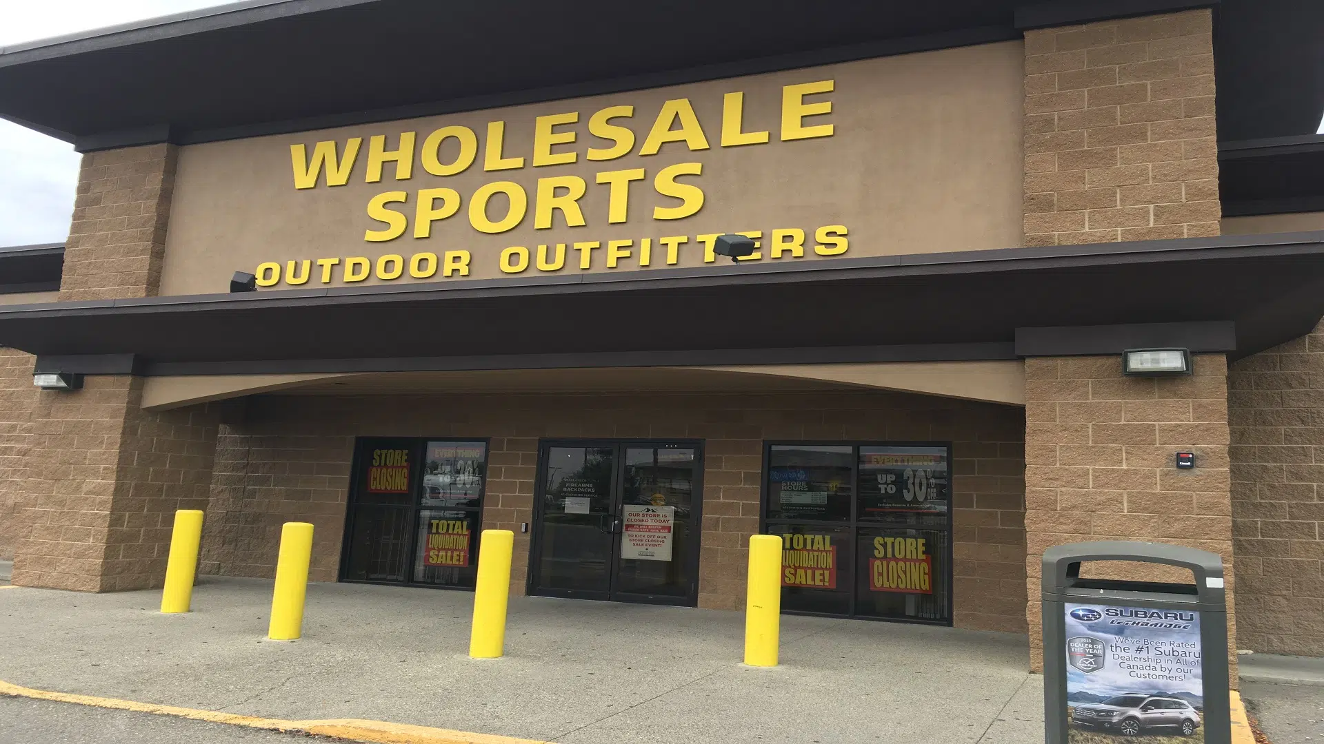 Wholesale Sports to liquidate merchandise as it closes operation