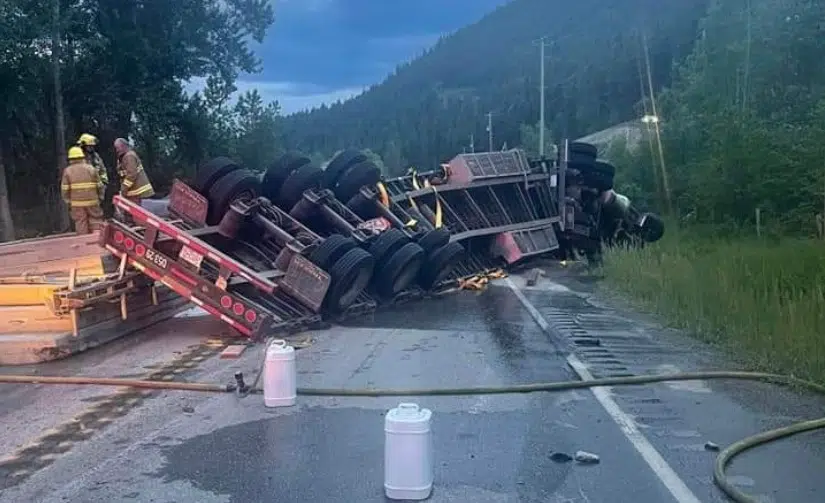 One person killed in Highway 5 collision north of Kamloops CFJC