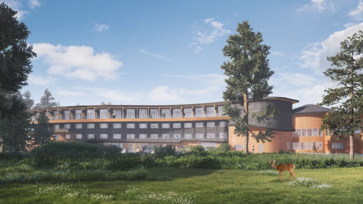 Groundbreaking held as Quaaout Lodge rebuild gets underway four years after fire
