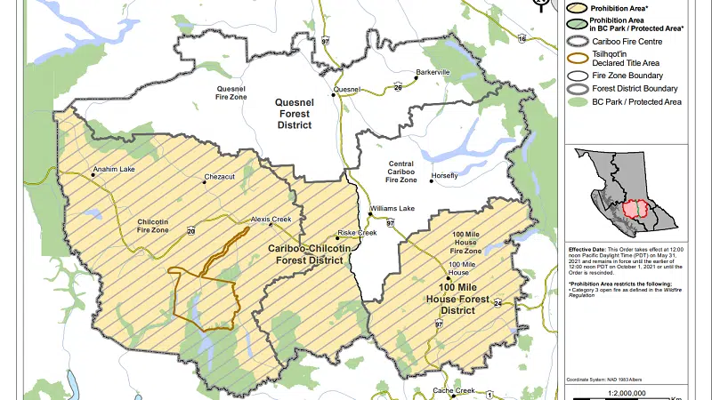 Category Three Open Fire Prohibition Expands To Cariboo Chilcotin ...